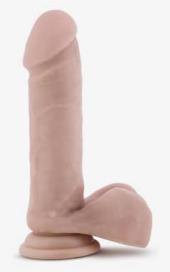 Alla Dr. Skin 8inch Posable Dildo With Balls Vanilla