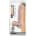 Dr. Skin 9inch Thick Posable Dildo W. Balls Vanilla