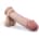 Dr. Skin 9inch Thick Posable Dildo W. Balls Vanilla