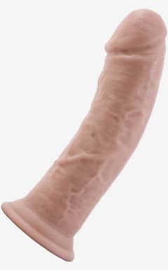 Alla Dr. Skin Plus 8inch Thick Posable Dildo Vanilla