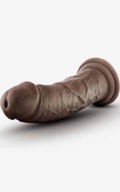 Alla Dr. Skin Plus 8inch Thick Posable Dildo Chocolate