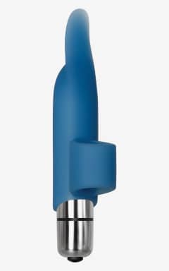 Vibratorer A&E Blue Dolphin Finger Vibe