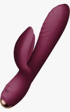 UTG produkter Rocks-Off - Every Girl Rabbit Vibrator Burgundy