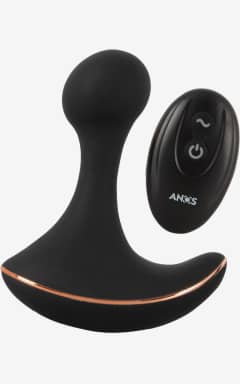 Alla RC Prostate Massager With Vibration Black