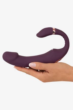 För kvinnor Nodding Tip Vibrator W. Bendable Clit Stimulation