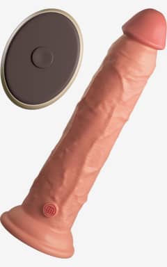 Black Friday King Cock 23cm Vibrating W. Remote Vanilla