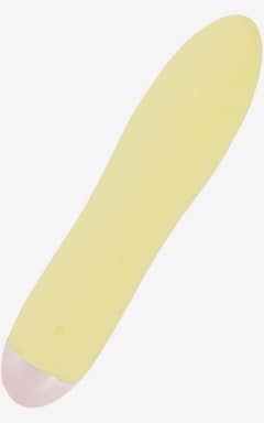 Onanifavoriter för henne Cuties Mini Vibrator Yellow