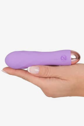 Onanifavoriter för henne Cuties Mini Vibrator Purple