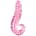 Icicles Glass Dildo No 24 Pink