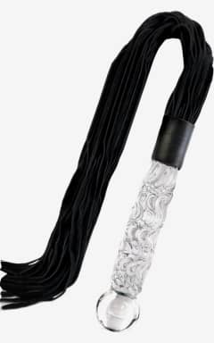 Piskor & paddles Icicles Glass Dildo & Whip No 38