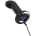 Icicles Glass Vibrator No 84 Black With Remote
