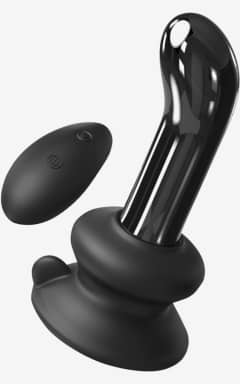 Alla Icicles Glass Vibrator No 84 Black With Remote