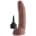 King Cock Sprutande Dildo 23cm Solbränd