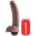 King Cock Sprutande Dildo 23cm Solbränd