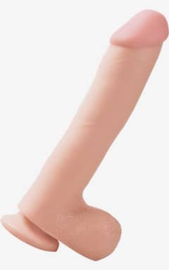 Sexleksaker Rea Basix Rubber Works Dong With Suction Cup 10 Inch
