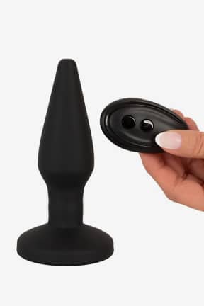 Anal Leksaker RC Inflatable Plug With Vibration