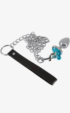 BDSM-fest Butt Plug Set With A Leash