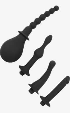 Anala Sexleksaker Douche With 4 Attachments Black