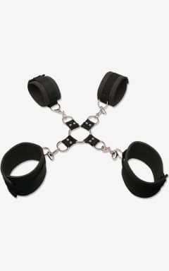 BDSM-fest Fetish Fantasy Extreme Hog Tie Kit Black