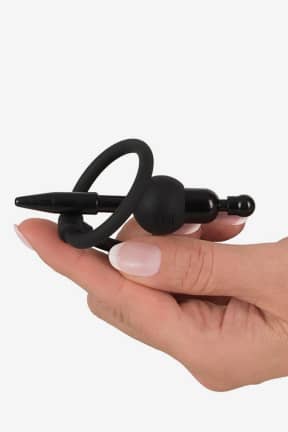 Bondage / BDSM Penis Plug With A Glans Ring & Vibration