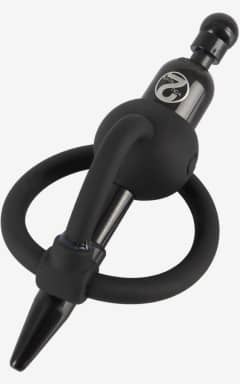Bondage / BDSM Penis Plug With A Glans Ring & Vibration