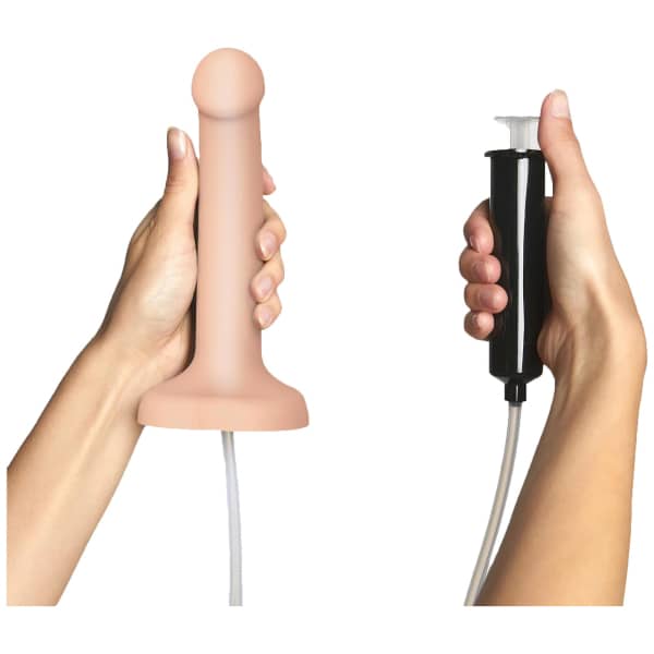 Squirting Cum Semi Realistic Dildo Vanilla S