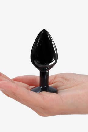 Buttplug Diamond Plug Black M