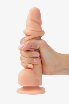 För kvinnor Sliding Skin Realistic Dildo Vanilla