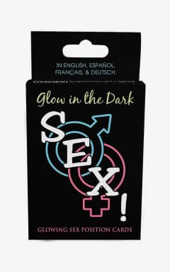 Sexspel Glow In The Dark Sex Cards