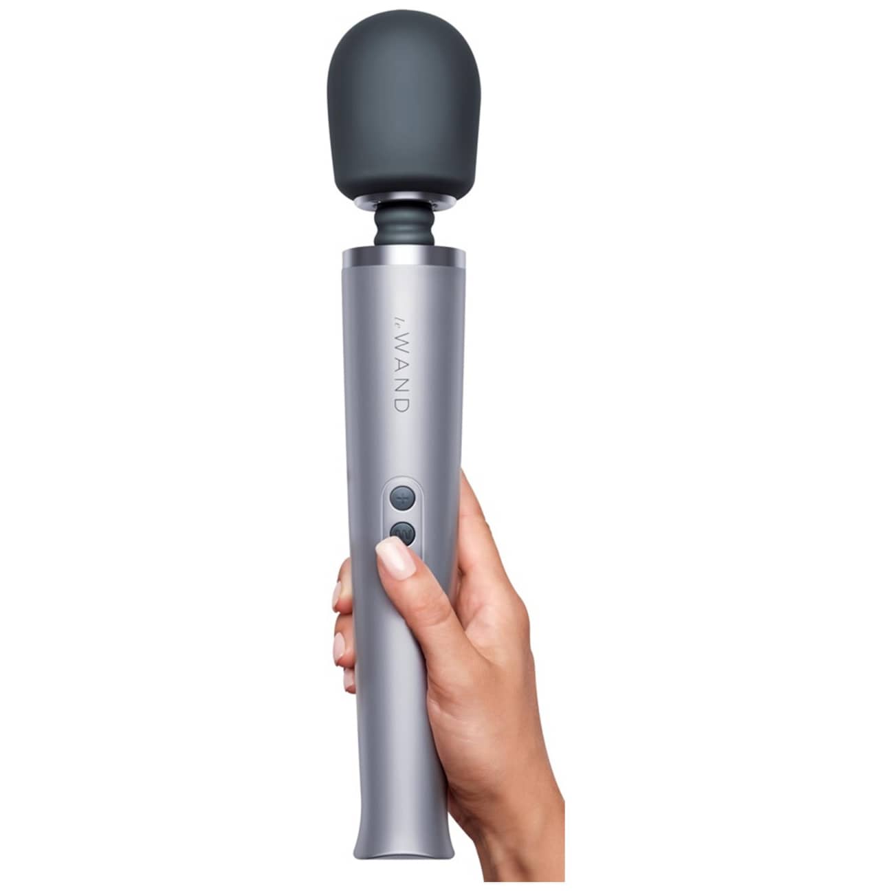 Le Wand Rechargeable Massager Grey förpackning