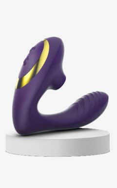 Bästsäljare för henne Tracy's Dog Clitoral Sucking Vibrator OG Purple
