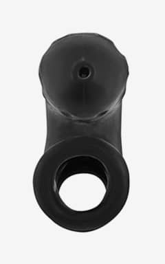 Alla Oxballs Airlock Air Lite Vented Chastity Black Ice