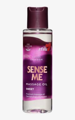 För par RFSU Sense Me Sweet Massage Oil 100ml