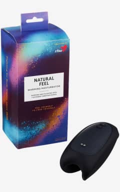 Julklappar för män RFSU Natural Feel Warming Masturbator Black