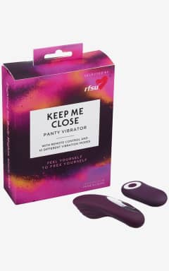 Sök efter ålder RFSU Keep Me Close Panty Vibrator Purple