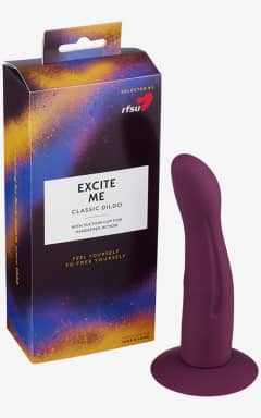 Njutningsleksaker RFSU Excite Me Classic Dildo Purple