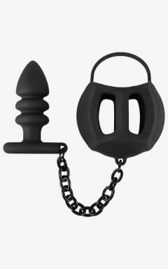 Buttplug Ball Cage With Butt Plug