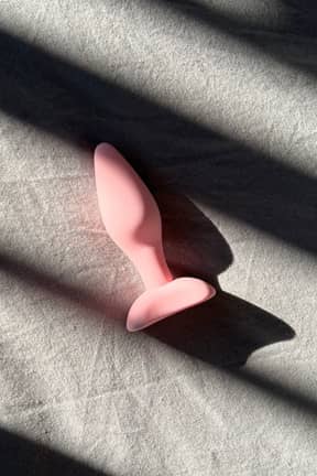 Julklappar för par Buttplug Silicone Pink