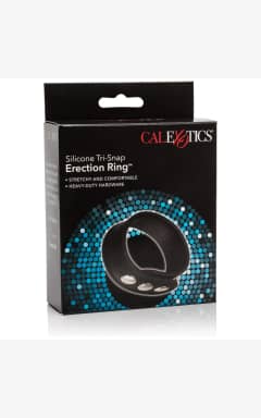 Julklappar för män Silicone Tri-Snap Erection Ring