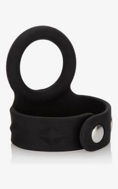 Alla Silic. Tri-Snap Scrotum Support Ring Med