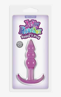 Njutningsleksaker Jelly Rancher T-Plug Ripple Purple