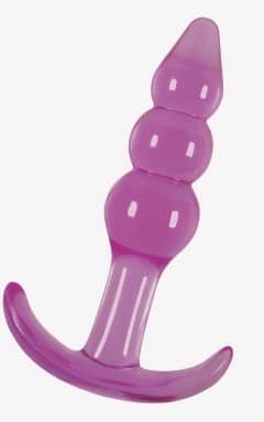 Njutningsleksaker Jelly Rancher T-Plug Ripple Purple