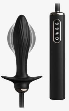 Prostata Massage Auto Throb Inflatable Plug Black