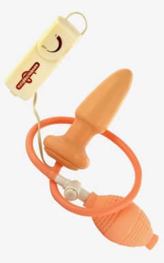 Analplugg  & Buttplug Butt Plug Vibrator With Pump