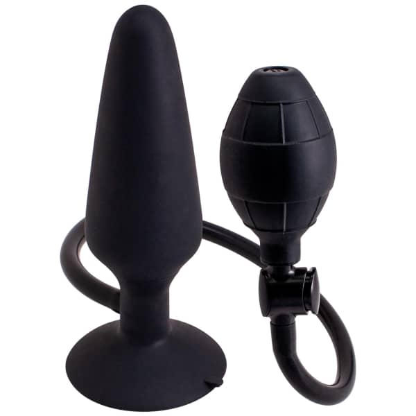 Inflatable Butt Plug Black L
