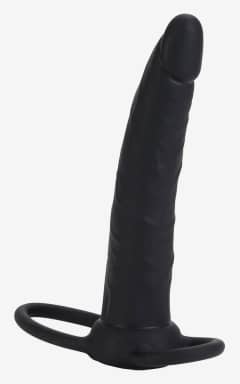 Sexleksaker för par Silicone Dual Penetrator Black