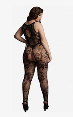 Sexiga Underkläder Le Désir Criss Cross Neck Bodystocking OSX