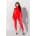 GP Catsuit With Zipper In The Back Red M