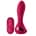 Sparkling Inflatable Remote Vibrator Isabella Red