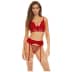 Peek A Boo Wire 3PC Set Red